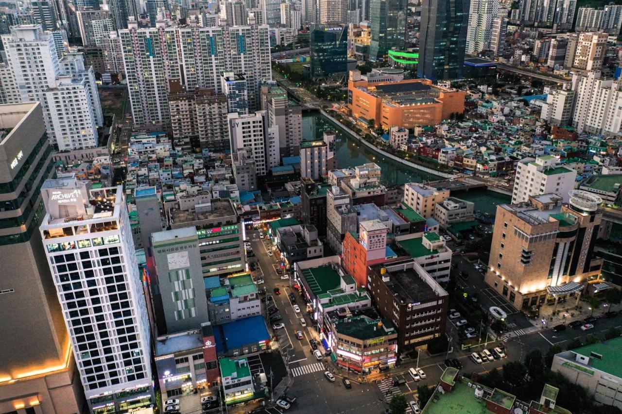 Allzip Archieve4H Residence Hotel Busan Eksteriør bilde
