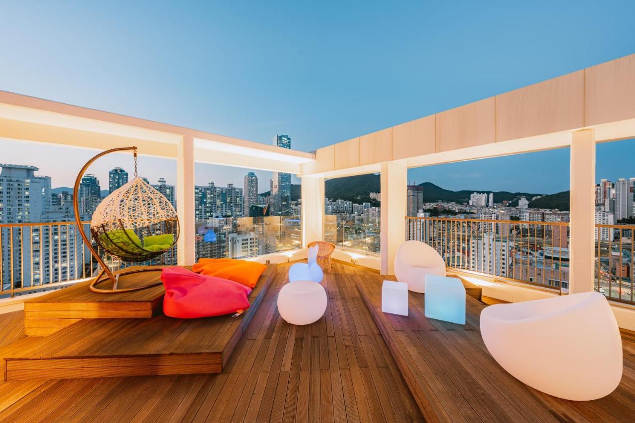 Allzip Archieve4H Residence Hotel Busan Eksteriør bilde